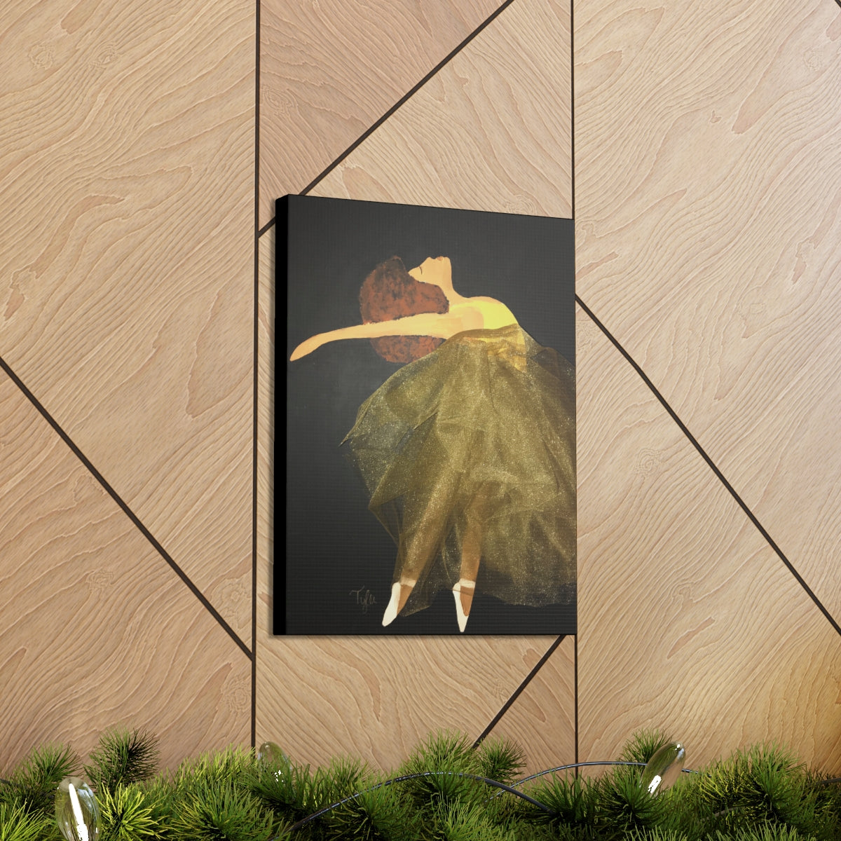 Dance Like Nobody's Watching- 2D Canvas Print (no Hair)