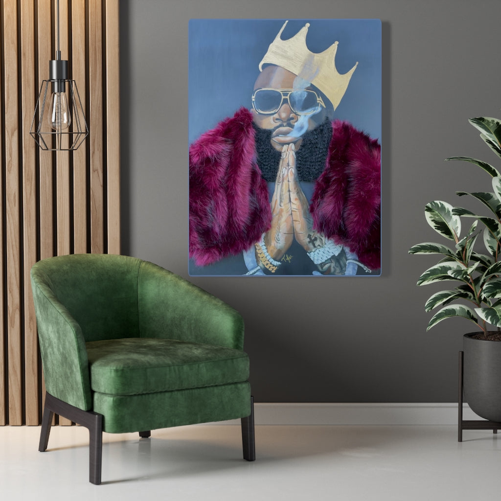 The Boss- 2D Canvas Print (no Hair)