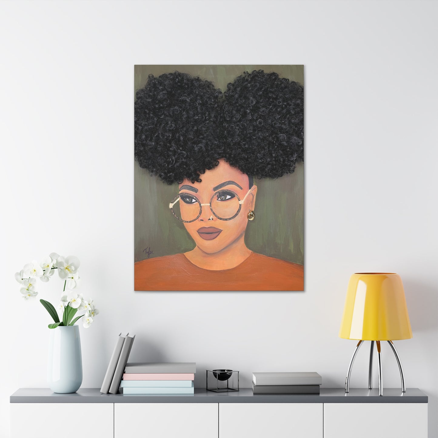 Vision- 2D Canvas Print (no Hair)