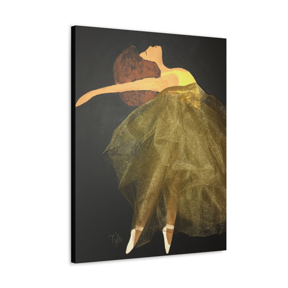 Dance Like Nobody's Watching- 2D Canvas Print (no Hair)