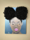 Mood - 3D Canvas Print (With Hair)