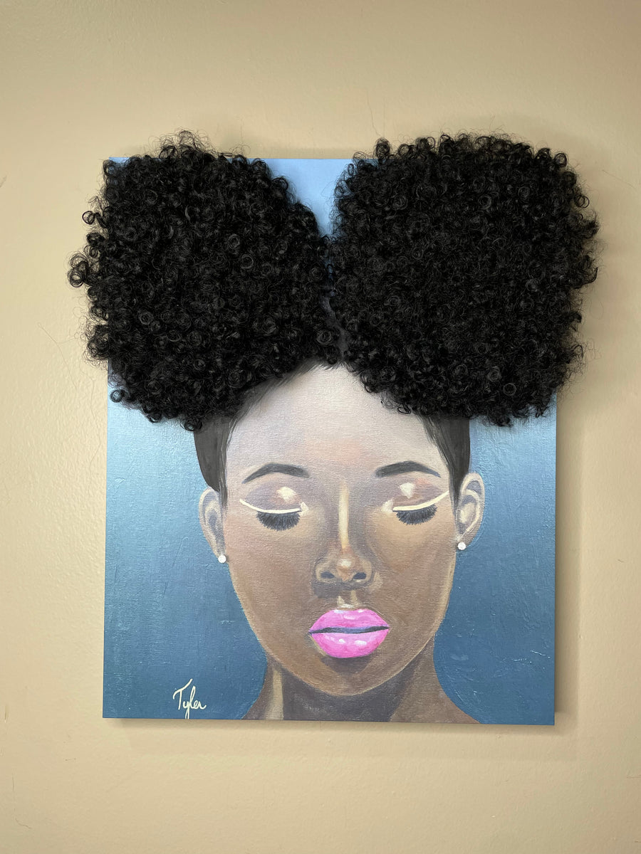 Mesmerized- 2D Canvas Print (no Hair) - Inspire by Tyler LLC